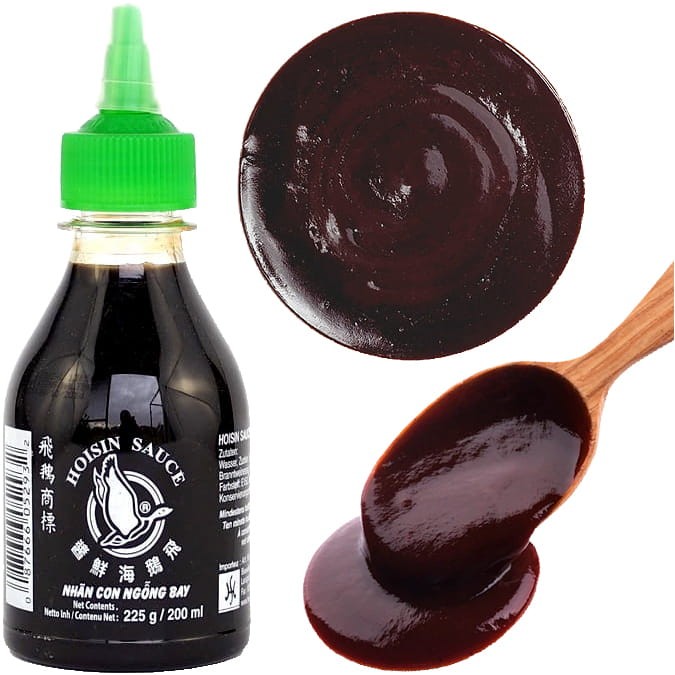 Tajski Sos HOISIN Słodko Pikantny Śliwkowy Hoi Sin z Dozownikiem 200ml FLYING GOOSE BRAND