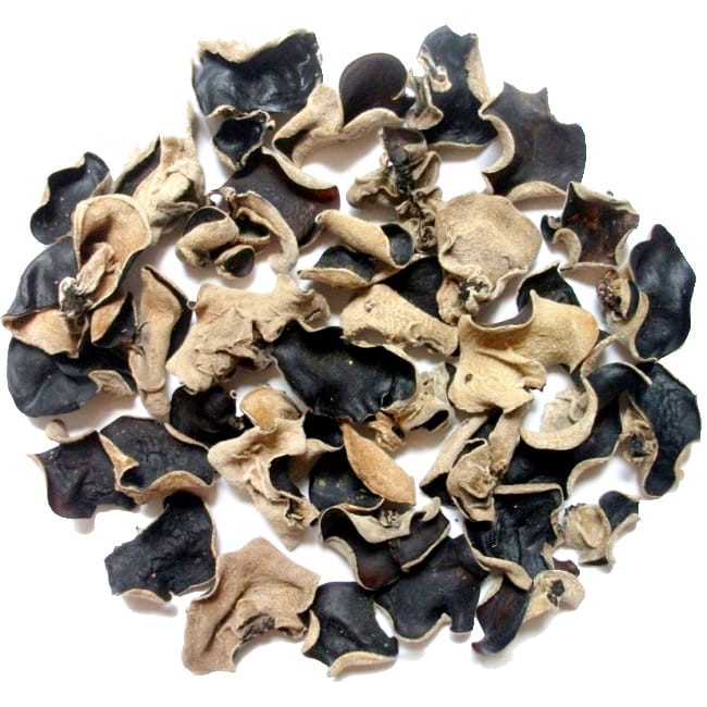 Chińskie Suszone Grzyby Mun Całe Duże Mu Err Chrupiące 50g ASIA KITCHEN