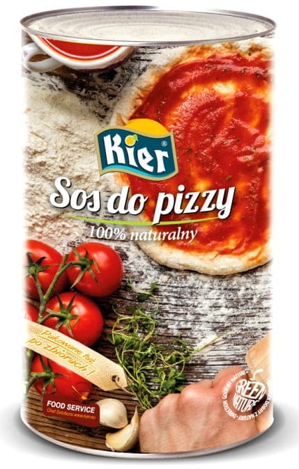 Sos Pomidorowy z Pomidorów Do Pizzy 100% Naturalny Smak i Aromat 4150g KIER
