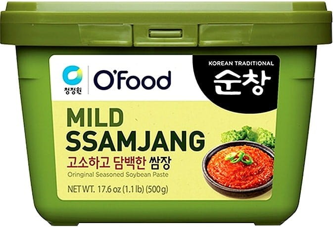 Koreańska Pasta Sojowa Sunchang Ssamjang z Przyprawami Mild 500g O'FOOD