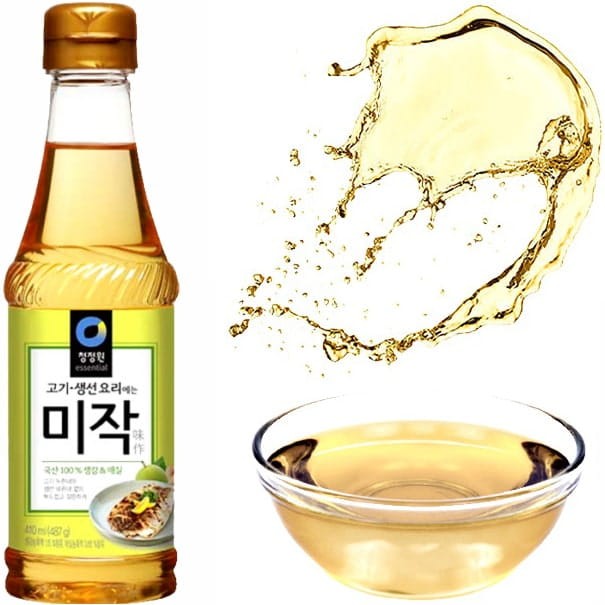 Koreańskie Wino Ryżowe Przyprawa Octowa Marynata Mirin 410ml CHUNG JUNG ONE