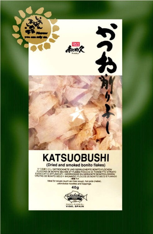 Płatki Suszonego Tuńczyka Bonito Flakes Katsuobushi Do Dashi 40g WADAKYU
