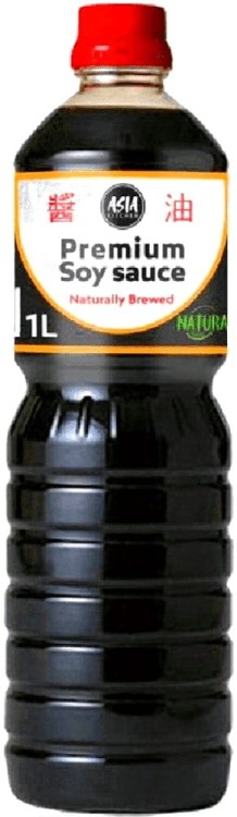 Chiński Sos Sojowy Do Sushi PREMIUM Naturalnie Ważony 1000ml ASIA KITCHEN