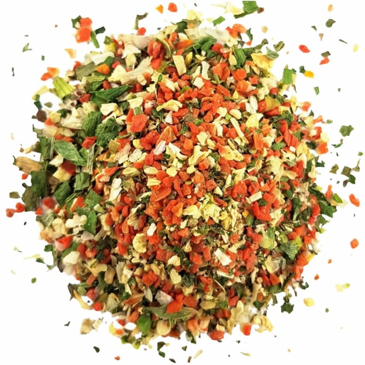 Przyprawa Rosołowa Suszone Warzywa Do Zupy Mix Warzyw Włoszczyzna 700g SKWORCU