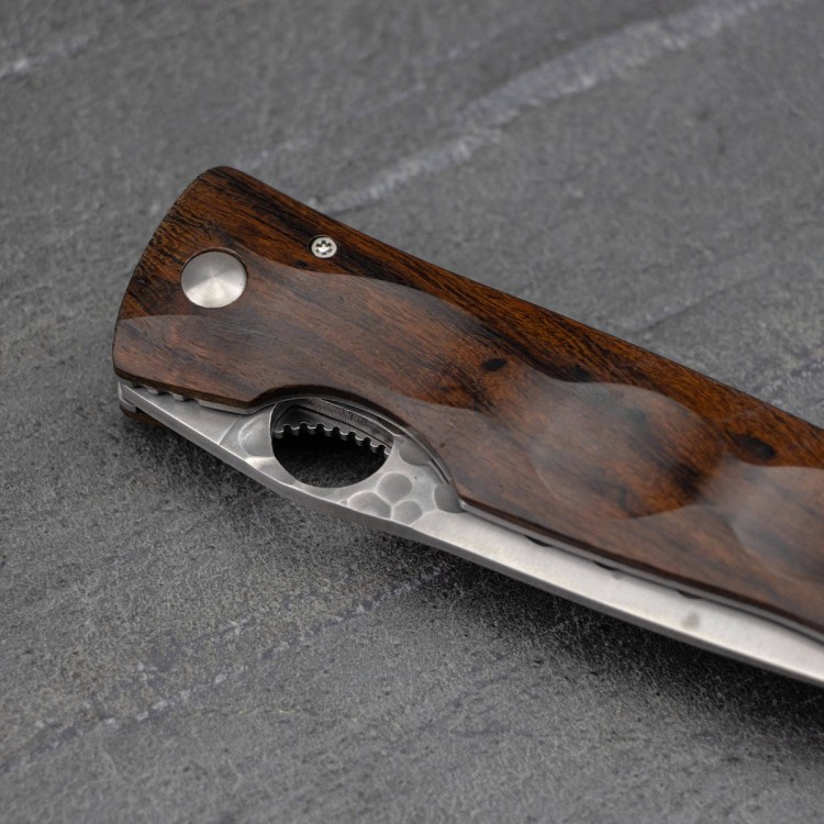 Mcusta Elite Tactility Iron Wood SPG2 Japoński Nóż Składany 8,5cm