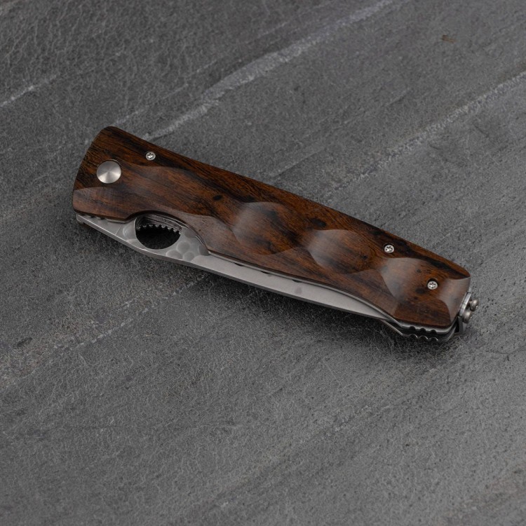 Mcusta Elite Tactility Iron Wood SPG2 Japoński Nóż Składany 8,5cm