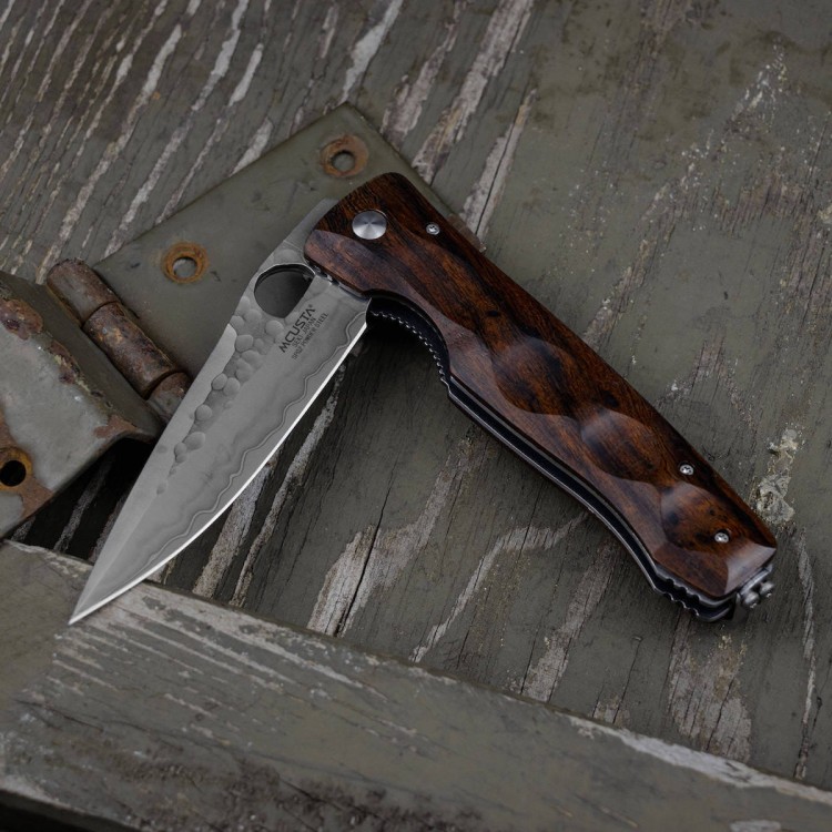 Mcusta Elite Tactility Iron Wood SPG2 Japoński Nóż Składany 8,5cm