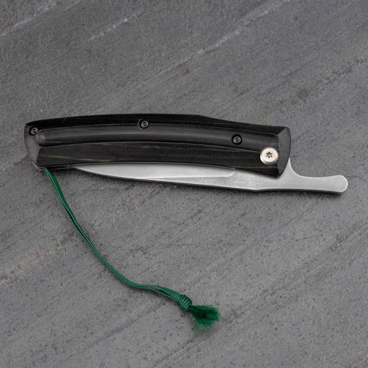 Mcusta Friction Folder Czarno-Zielony VG-10 Japoński Nóż Składany 7,5cm