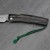 Mcusta Friction Folder Czarno-Zielony VG-10 Japoński Nóż Składany 7,5cm