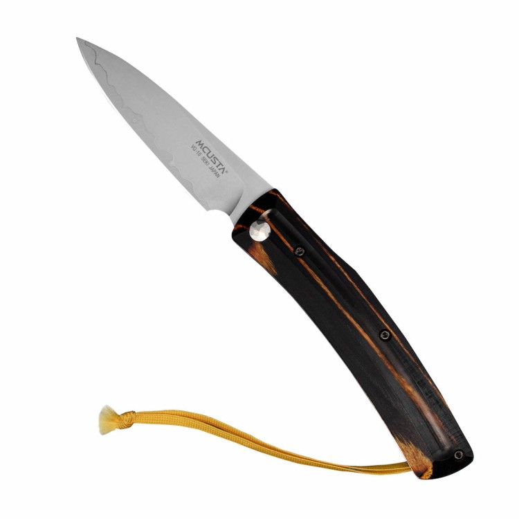 Mcusta Friction Folder Czarno-Żółty VG-10 Japoński Nóż Składany 7,5cm