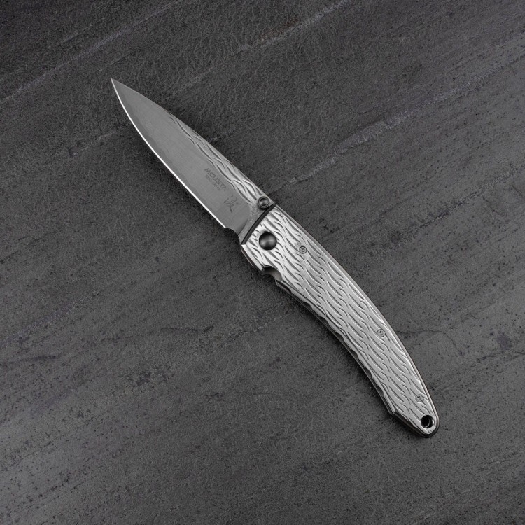 Mcusta Nami VG-10 Damascus Japoński Nóż Składany 8,5cm
