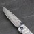 Mcusta Shinra Small Tsuchi Damascus VG-10 Japoński Nóż Składany 6,5cm