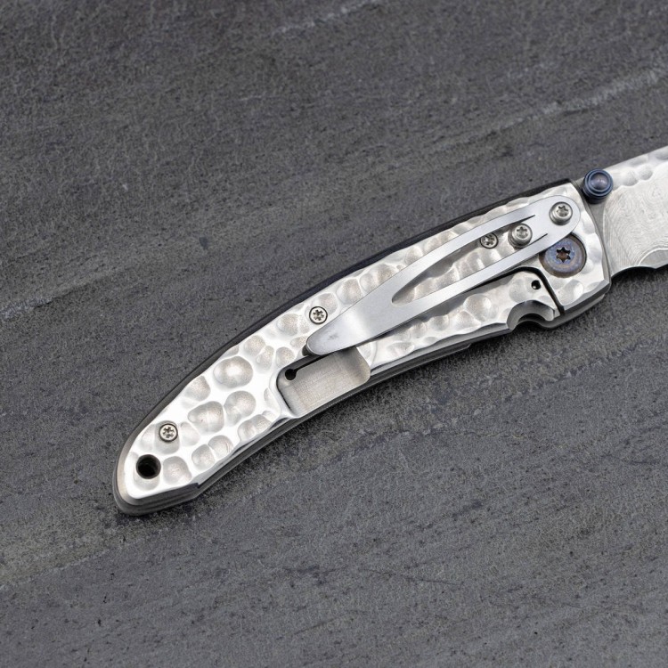 Mcusta Shinra Small Tsuchi Damascus VG-10 Japoński Nóż Składany 6,5cm