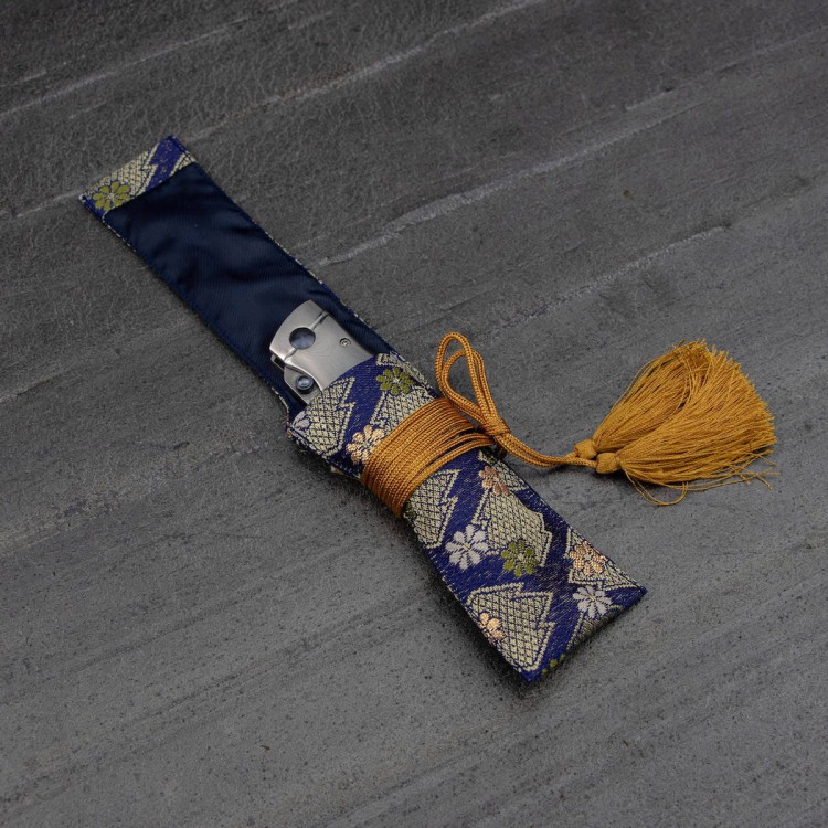 Mcusta Shinra Take Damascus VG-10 Japoński Nóż Składany 6,5cm