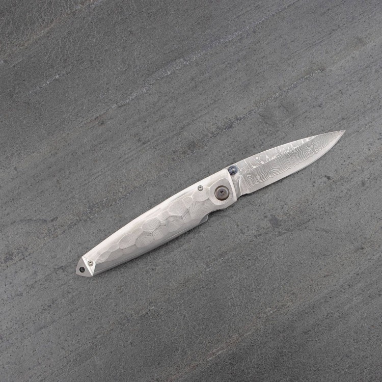 Mcusta Zanmai Shinra Tsuchi Damascus VG10 Japoński Ostry Nóż Składany 6,5cm