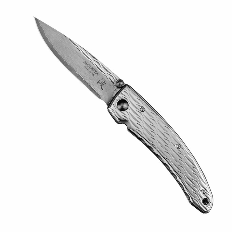 Mcusta Nami Small Damascus VG-10 Japoński Nóż Składany 7cm