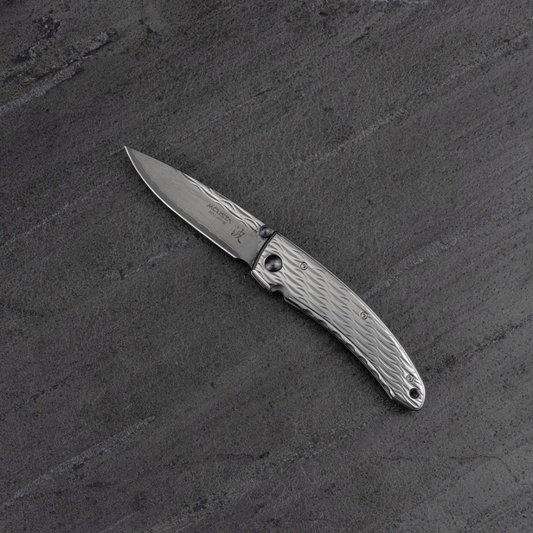 Mcusta Nami Small Damascus VG-10 Japoński Nóż Składany 7cm