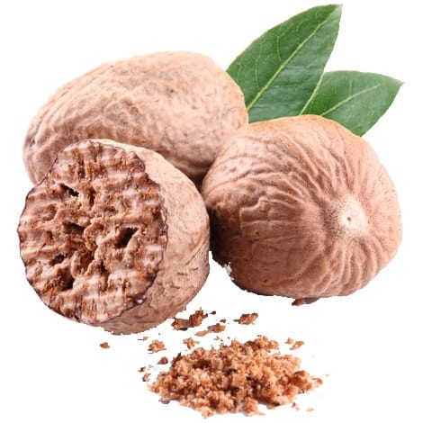 Gałka Muszkatołowa Cała Naturalna Aromatyczna Przyprawa Cały Orzech 6 Sztuk SKWORCU