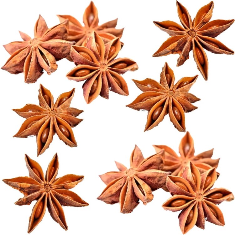 Anyż Gwiaździsty Gwiazdkowy Kruszone Gwiazdki Nasiona Anyżu Anise Stars 20g SKWORCU