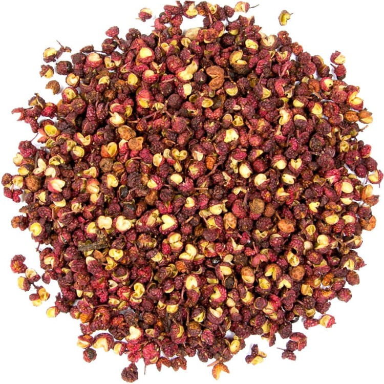 Chiński Aromatyczny Pieprz Syczuański Seczuański Ziarno Ziarna 25g SKWORCU