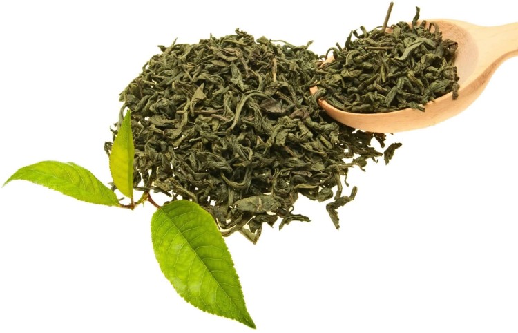 Herbata Zielona Chińska Liściasta Gunpowder Naturalna Perełkowa Zdrowa 50g SKWORCU