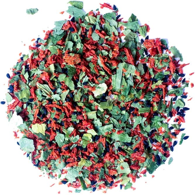 Pomidory z Czarnuszką i Czosnkiem Niedźwiedzim Czarnuszka Czosnek Pomidory 50g SKWORCU