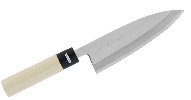 Tojiro Shirogami Japoński Nóż Kuchenny Deba Do Filetowania 60 HRC 18cm