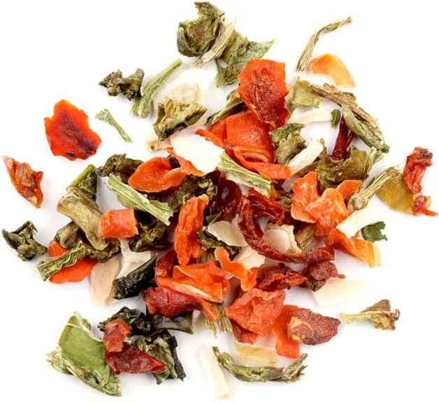 Warzywa Suszone Włoszczyzna Mieszanka Warzyw Smaczne Naturalne Jarzyny 100g SKWORCU