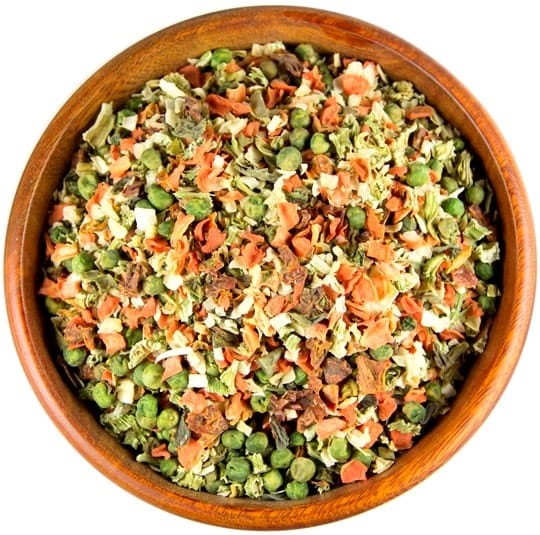 Warzywa Suszone Włoszczyzna Mieszanka Warzyw Smaczne Naturalne Jarzyny 100g SKWORCU