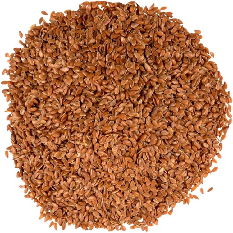 Siemię Lniane Brązowe Naturalne Zdrowy Len Brązowy Ziarno Nasiona Lnu 150g SKWORCU