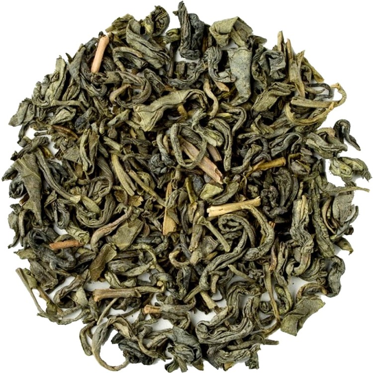 Zielona Chińska Herbata Liściasta Chun Mee Oczyszczająca Na Oczyszczanie 50g SKWORCU