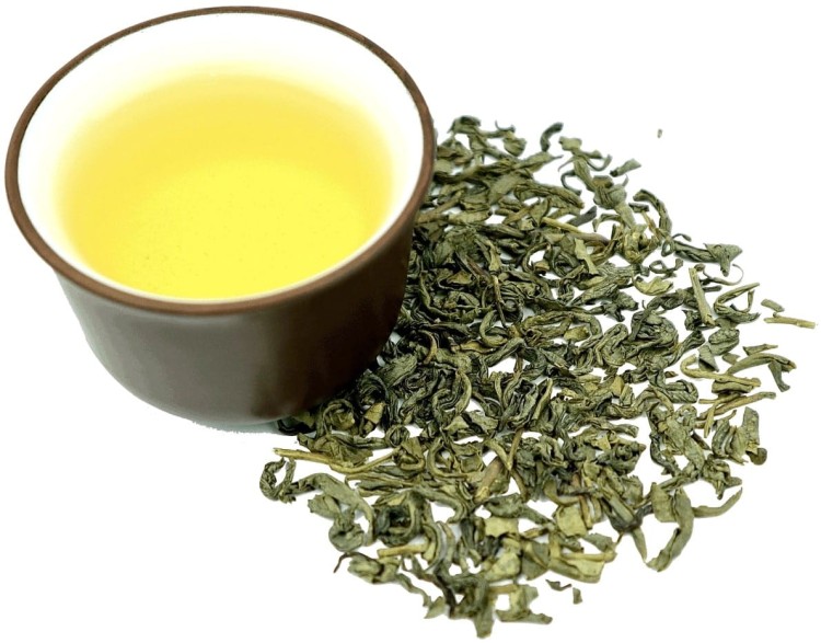 Zielona Chińska Herbata Liściasta Chun Mee Oczyszczająca Na Oczyszczanie 50g SKWORCU