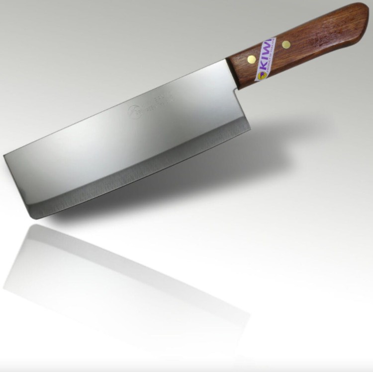Tajski Bardzo Ostry Nóż Tasak Szefa Kuchni Prosty Do Siekania 31cm KIWI