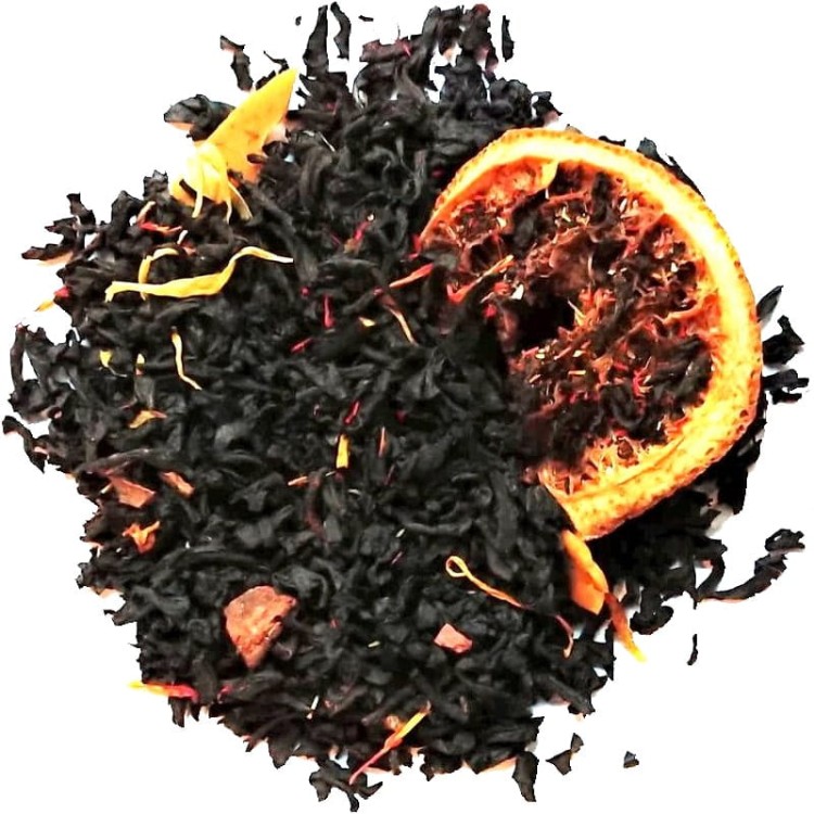 Herbata Czarna Liściasta Beczka Rumu Naturalna Mocna i Aromatyczna 50g SKWORCU