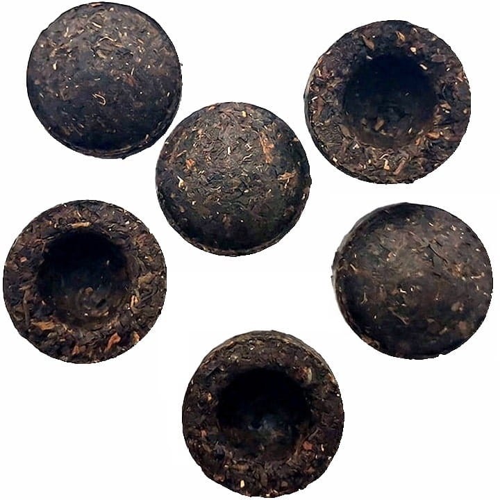 Herbata Czerwona Prasowana Naturalna Odchudzanie Pu-Erh Tou-Cha 5 Sztuk SKWORCU