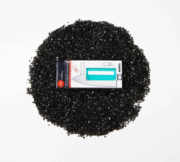 Tojiro Japońska Ceramiczna Prowadnica Do Ostrzenia Noży Turkusowa F-441