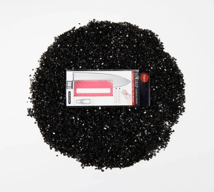 Tojiro Japan Japońska Prowadnica Do Ostrzenia Noży Różowa Ułatwiająca F-442