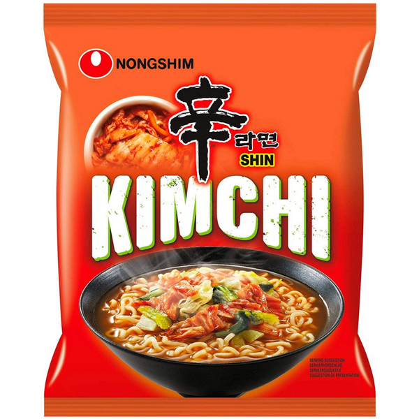 Koreańska Zupka Makaron Instant KimChi Ramen Ramyun Ostra 120g NONGSHIM