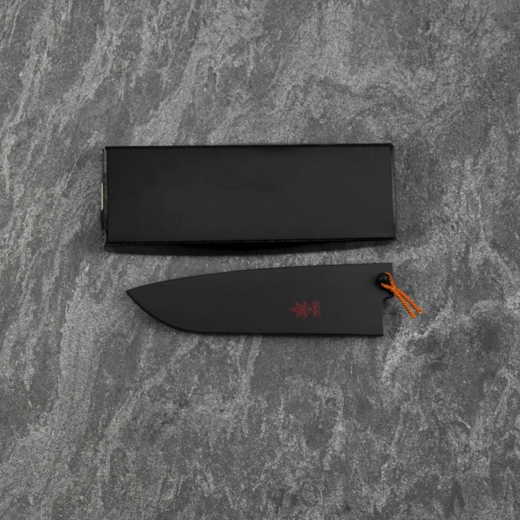 Drewniana Saya Kanetsune Ochraniacz Na Nóż Santoku 16,5 cm