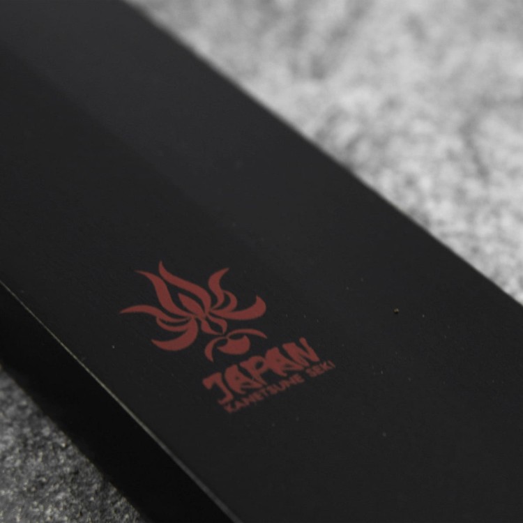 Kanetsune Drewniana Saya Japoński Ochraniacz Na Nóż Do Sushi Yanagiba 27cm
