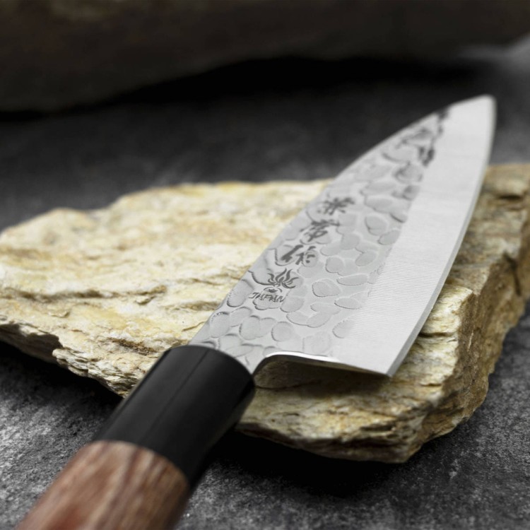 Kanetsune 950 DSR-1K6 Japoński Nóż Kuchenny Do Filetowania Mini Deba 10,5cm