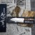Kanetsune 1000 Shirogami#2/SS Nóż Santoku 16,5cm