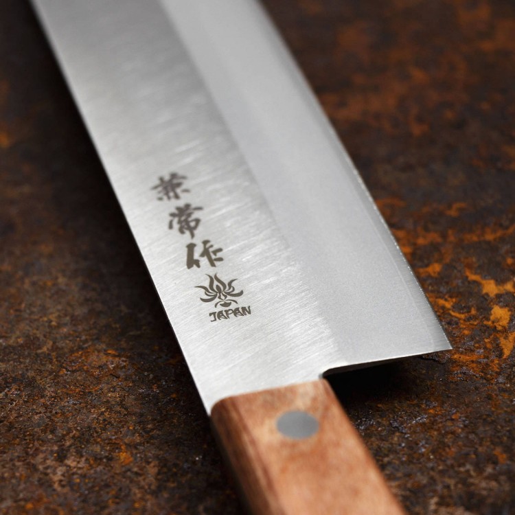 Kanetsune 510 Shirogami#2/SS Nóż Nakiri 16,5 cm