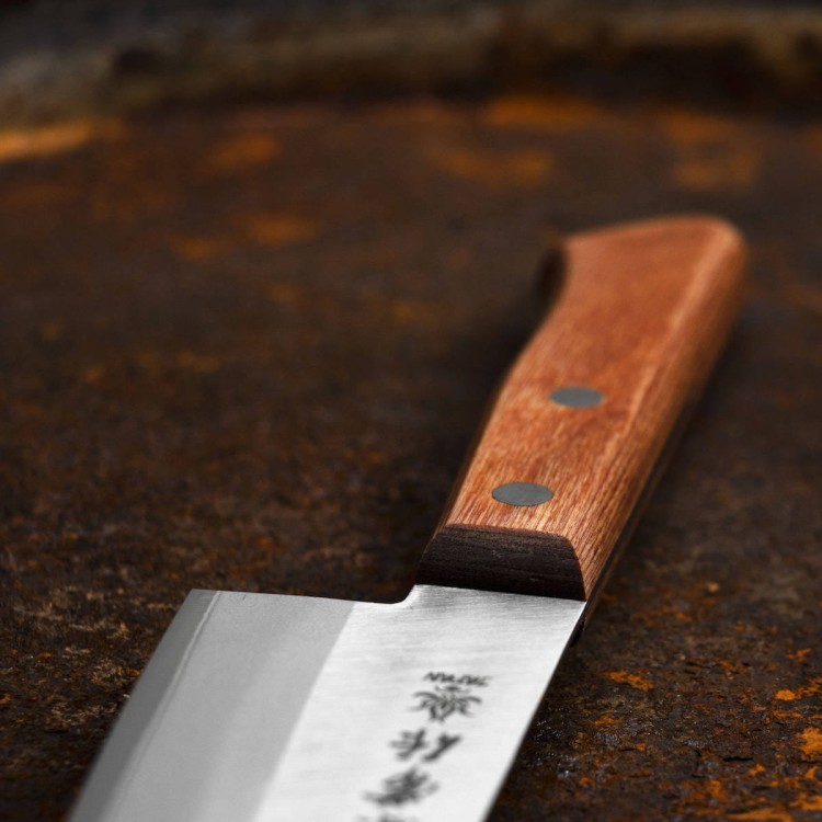 Kanetsune 510 Shirogami#2/SS Nóż Santoku 16,5 cm
