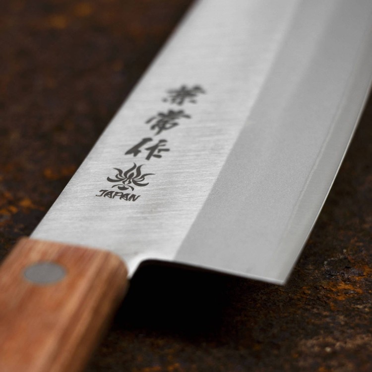 Kanetsune 510 Shirogami#2/SS Nóż Santoku 16,5 cm