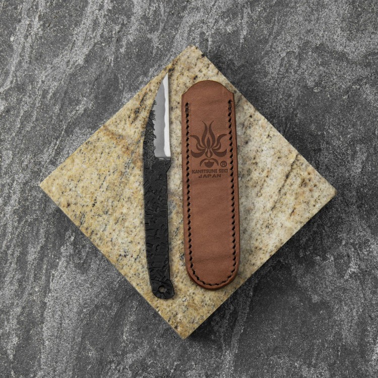 Kanetsune Shirogami#2 Japoński Nóż Kieszonkowy Kiridashi Mały 6,5cm