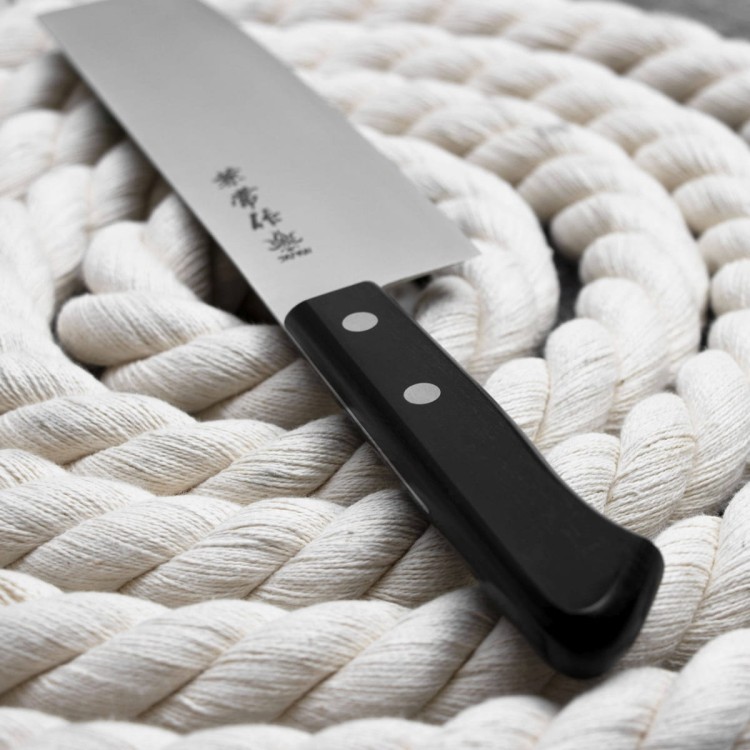Kanetsune 5500 VG-2 Japoński Ostry Nóż Tasak Nakiri Do Siekania 16,5cm