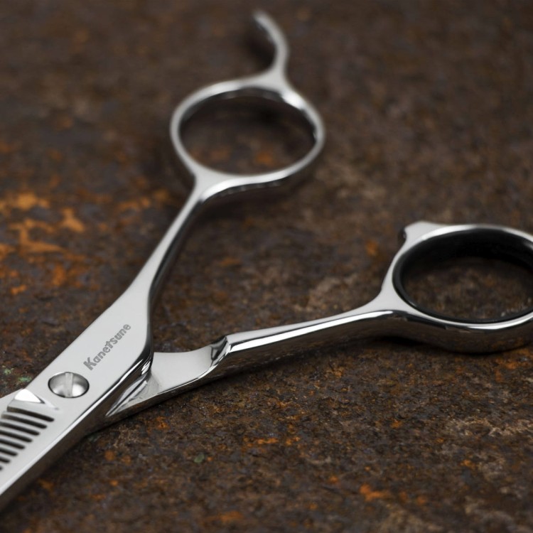 Kanetsune AUS-8 Japońskie Degażówki Nożyczki Fryzjerskie Do Włosów 14 cm