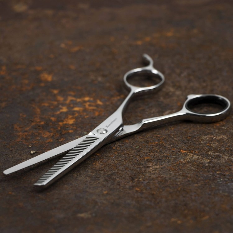 Kanetsune AUS-8 Japońskie Degażówki Nożyczki Fryzjerskie Do Włosów 14 cm