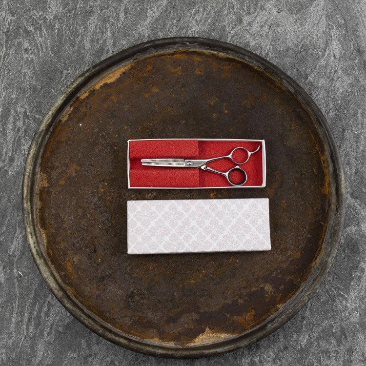 Kanetsune AUS-8 Japońskie Degażówki Nożyczki Fryzjerskie Do Włosów Gęste 14cm